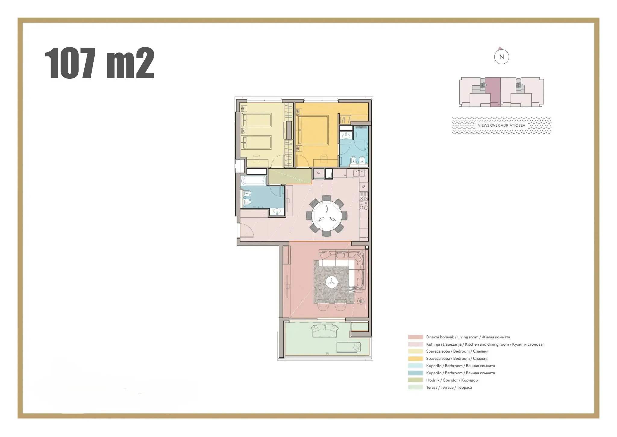 Luxury Seafront Apartments in Rafailovici 12