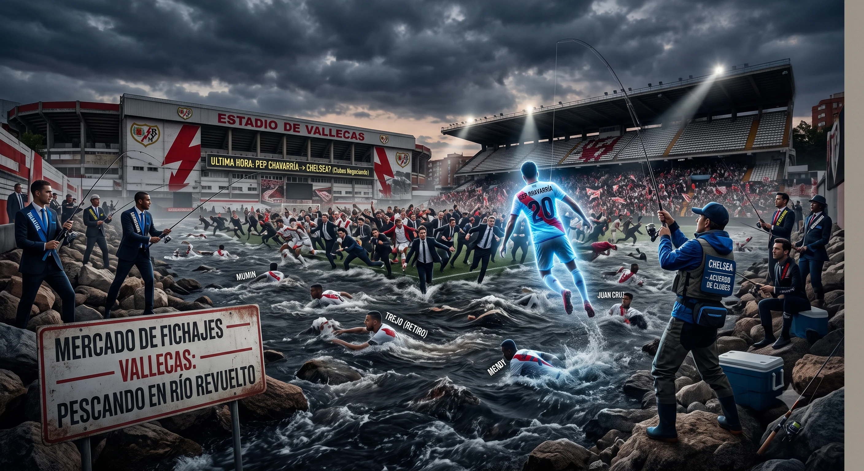 Los movimientos en Vallecas, pescando en río revuelto