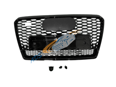 Grotelės RS7 Look Juoda Quattro Audi A7 4G 2010 - 2013