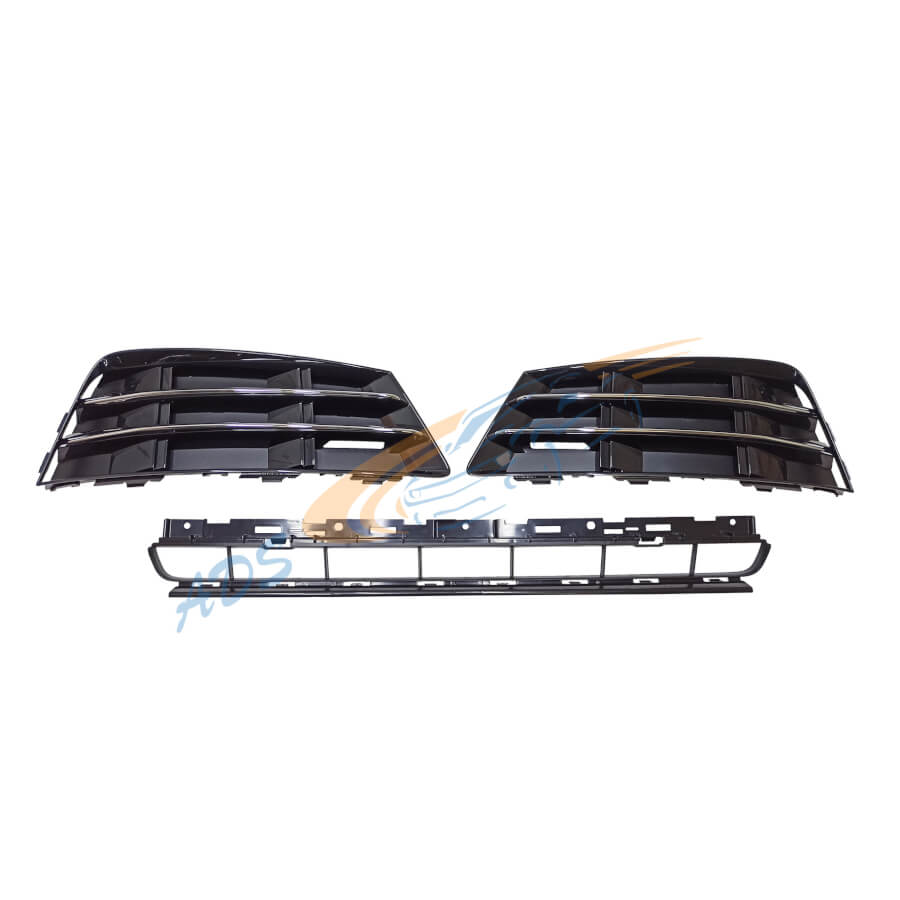 Bamperio grotelių komplektas Audi A4 B9 2016 - 2019