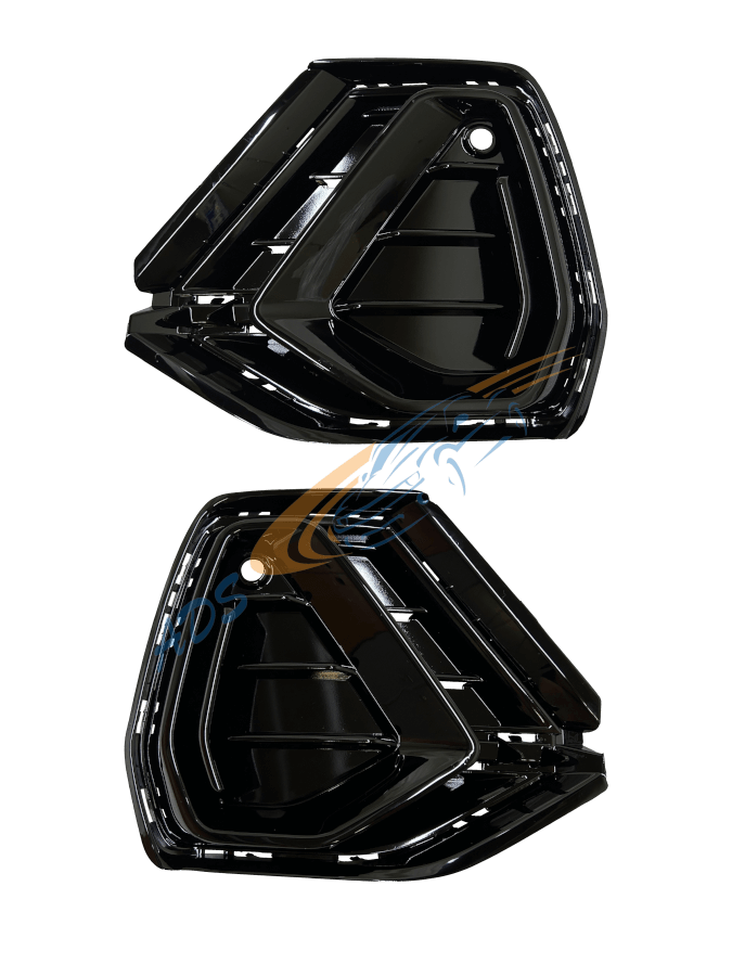 Rūko žibinto grotelės S-Line Juoda SET Audi Q3 F3 2019 - 2025