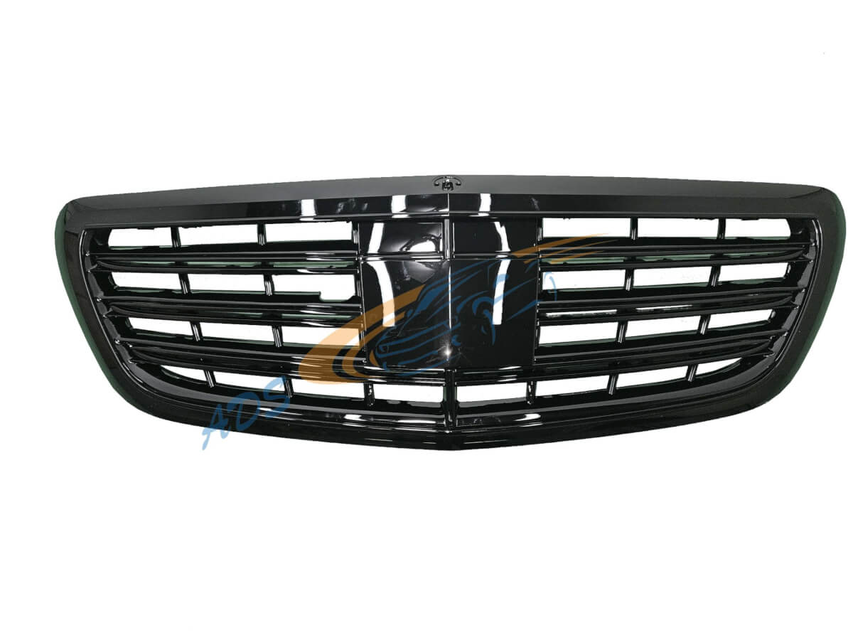 Grotelės juodos Mercedes-Benz S Class W222 2013 - 2019