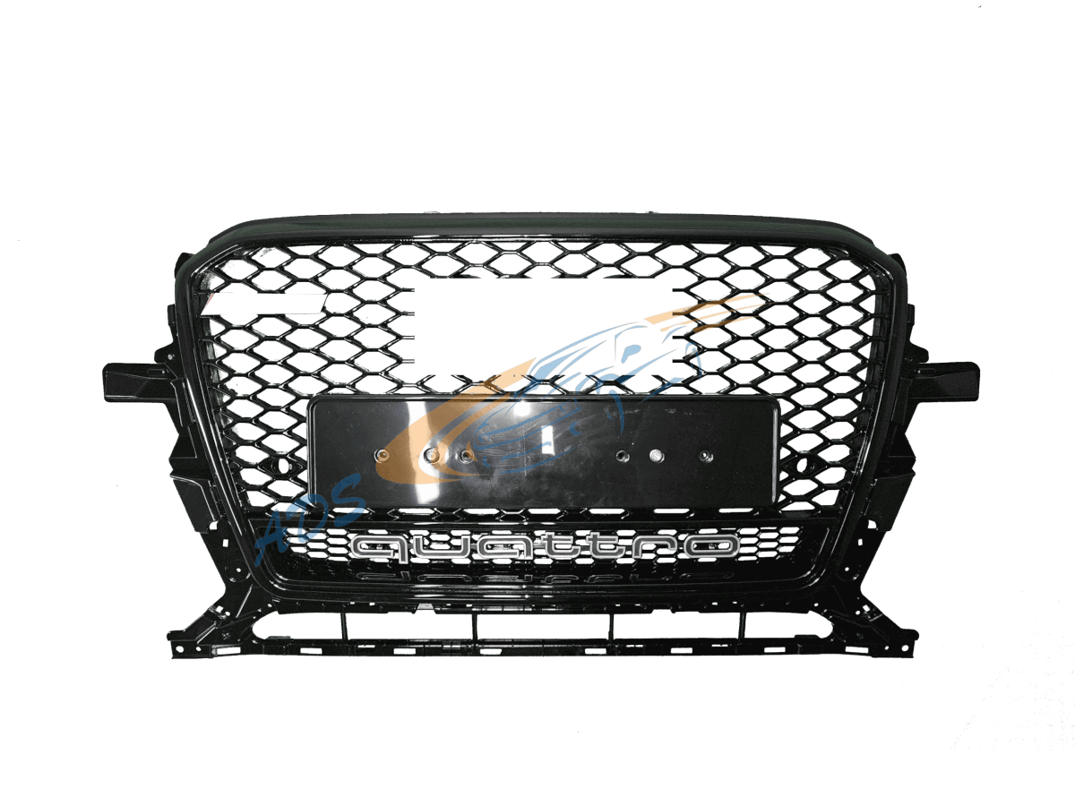 Grotelės RSQ5 Look Juoda Quattro Audi Q5 8R 2012 - 2016