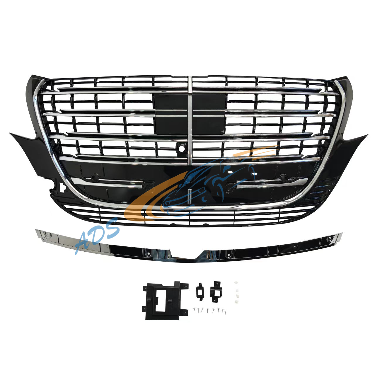 Grotelės Su Chromu Mercedes-Benz V-Class / Vito W447 2024 - Iki dabar