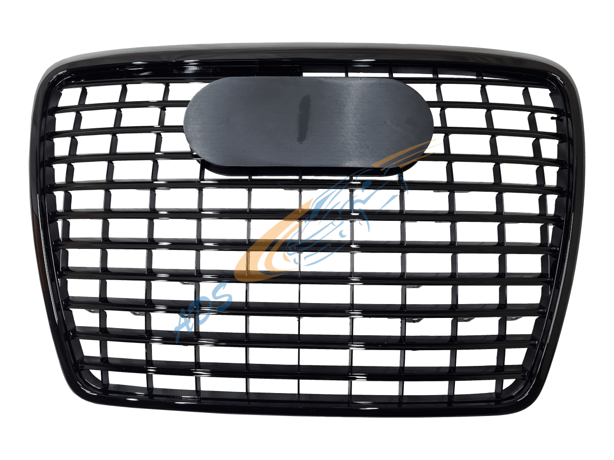 Grotelės juodos Audi A6 C6 2008 - 2010