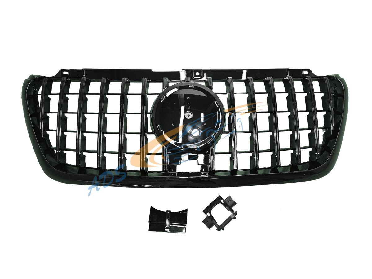 Grotelės GT Panamericana Juoda Mercedes-Benz Sprinter W907 2019 - Iki dabar