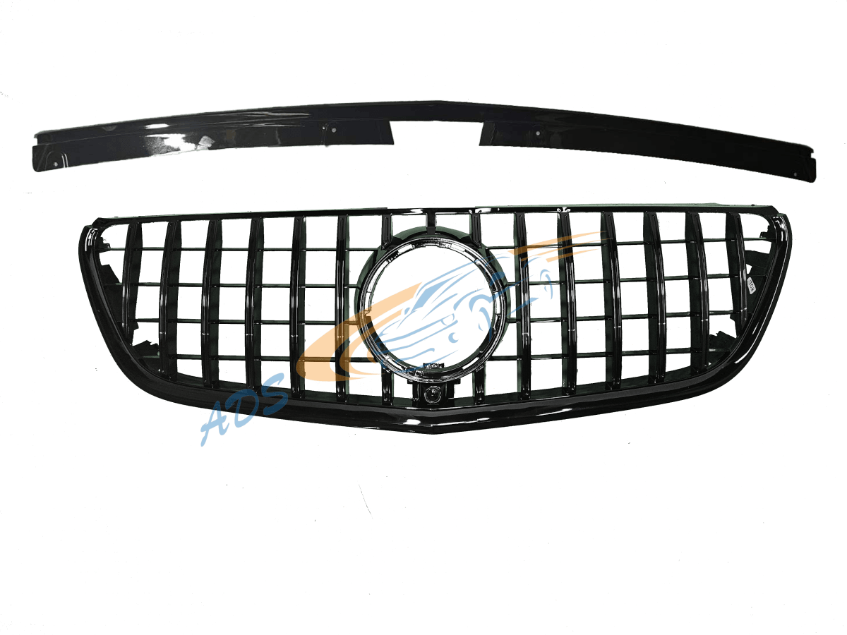 Grotelės GT Panamericana Juoda Mercedes-Benz Vito W447 2019 - 2024