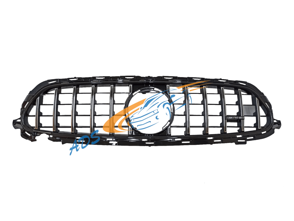 Grotelės GT Panamericana Chromas Be Kameros Angos AMG Line Mercedes-Benz E Class W213 2020 - 2023