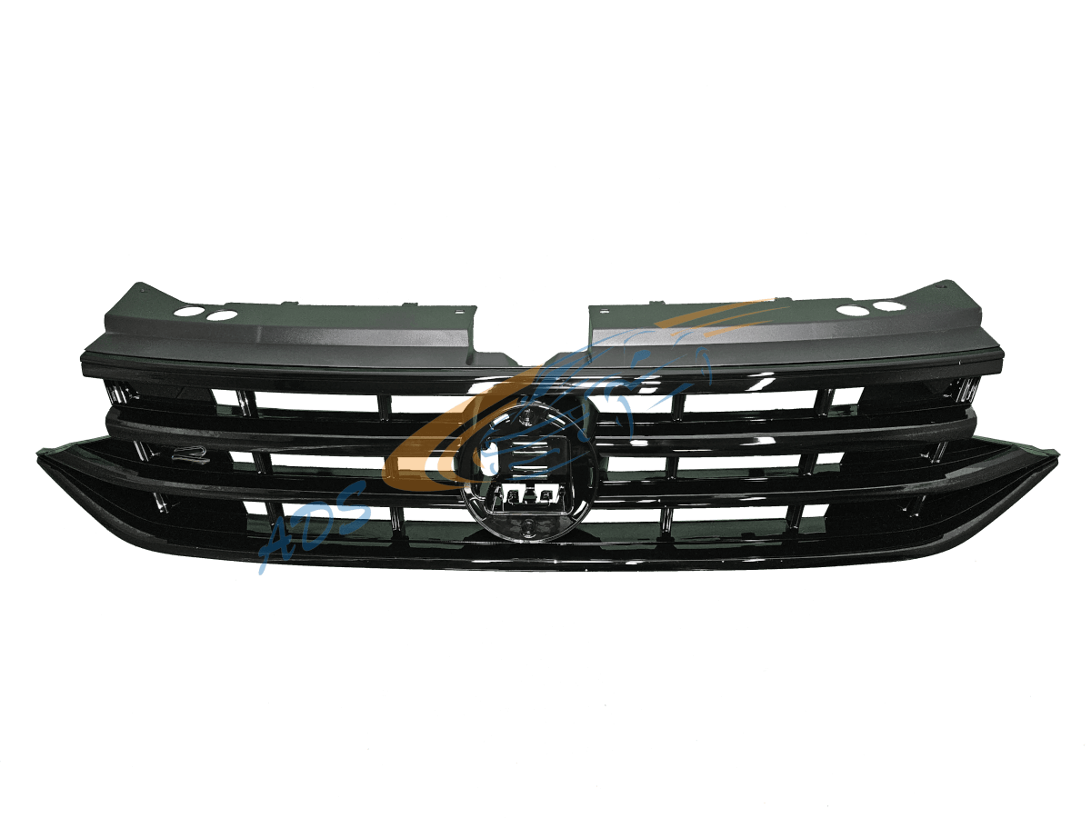 Grotelės R-Line Juoda Volkswagen Tiguan 2021 - 2024