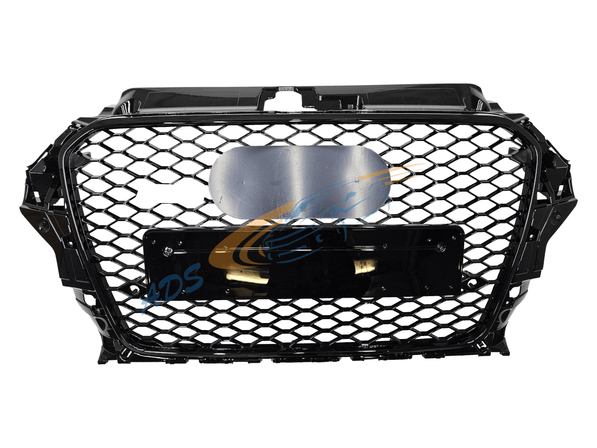 Grotelės RS3 Look Juoda Audi A3 8V 2012 - 2015
