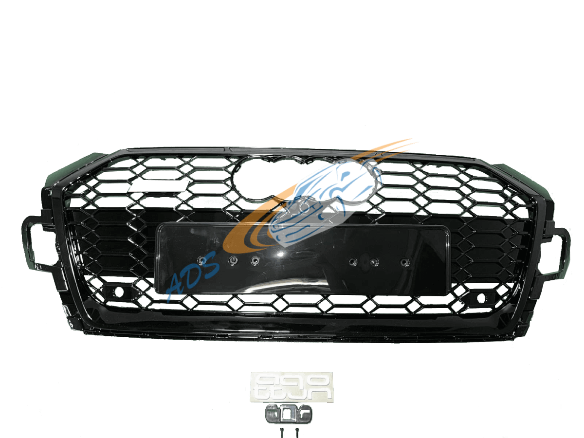 Grotelės Juoda RS5 Look Audi A5 F5 2020 - 2024