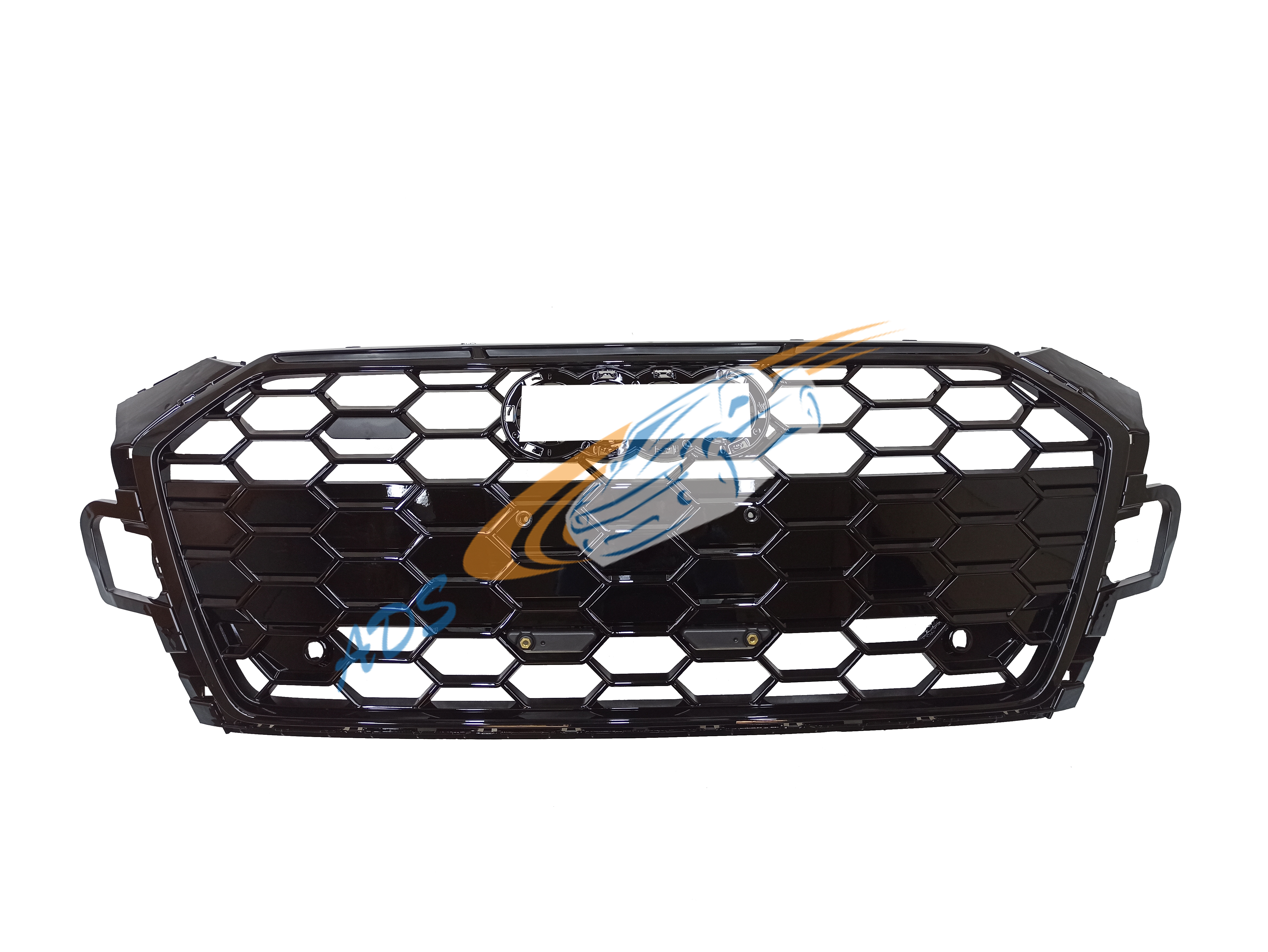 Grotelės S-Line Juoda Audi A5 F5 2020 - 2024