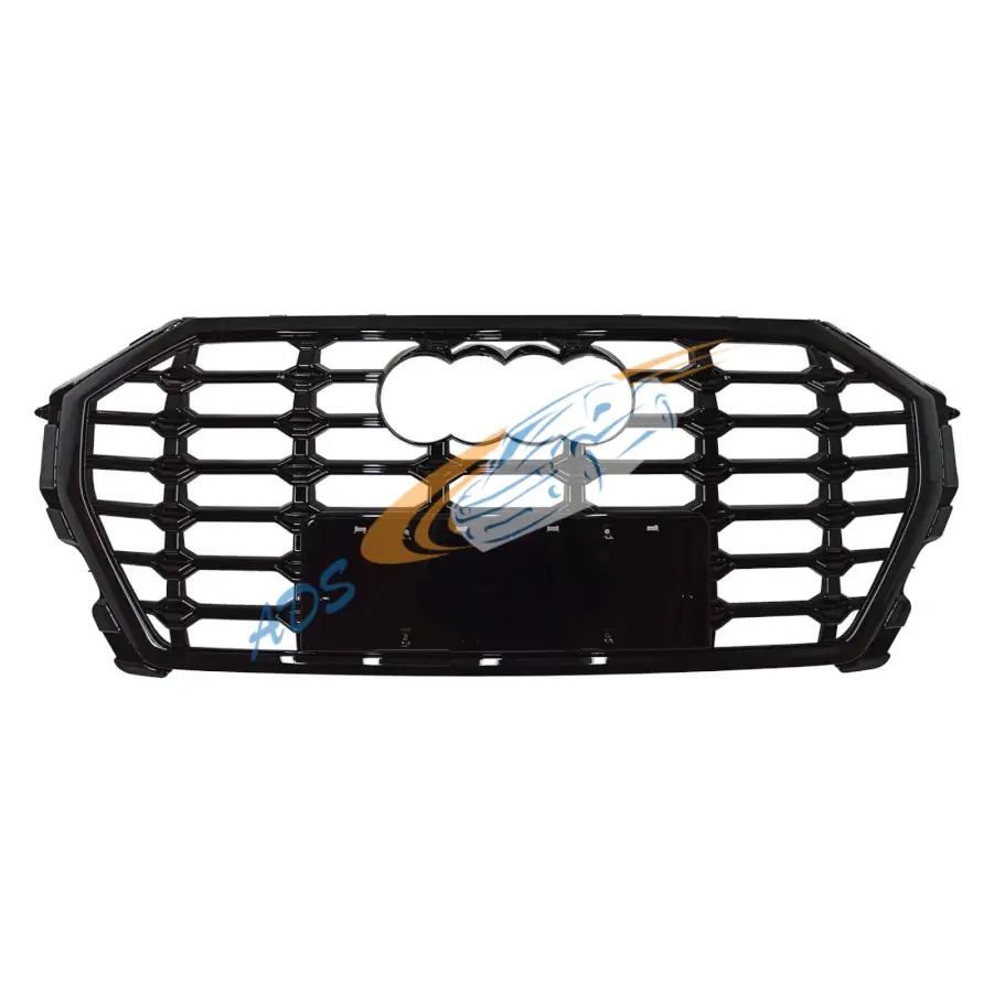 Grotelės S-Line Juoda Audi Q3 F3 2019 - 2025