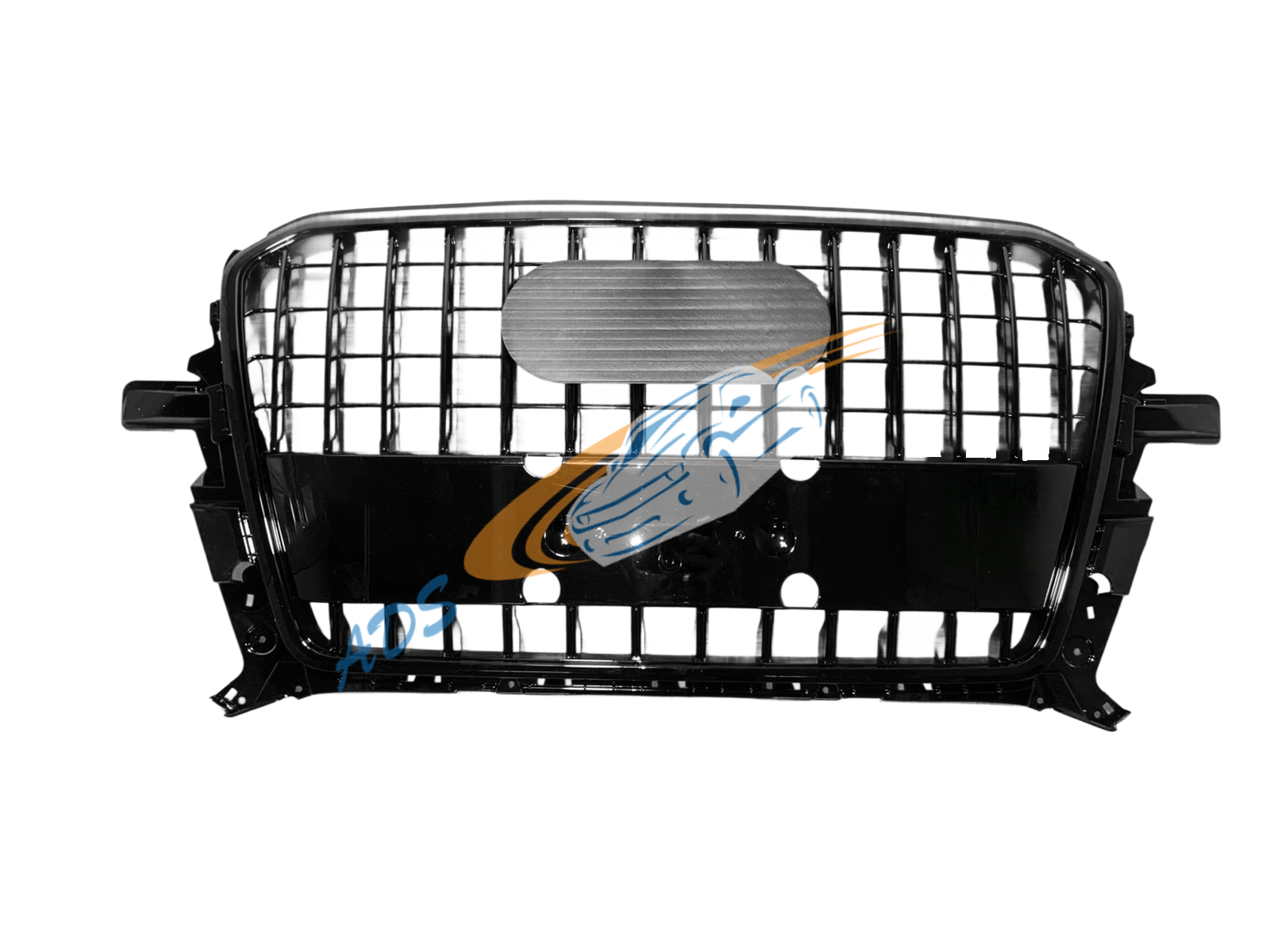 Grotelės S-Line Juoda Audi Q5 8R 2012 - 2016