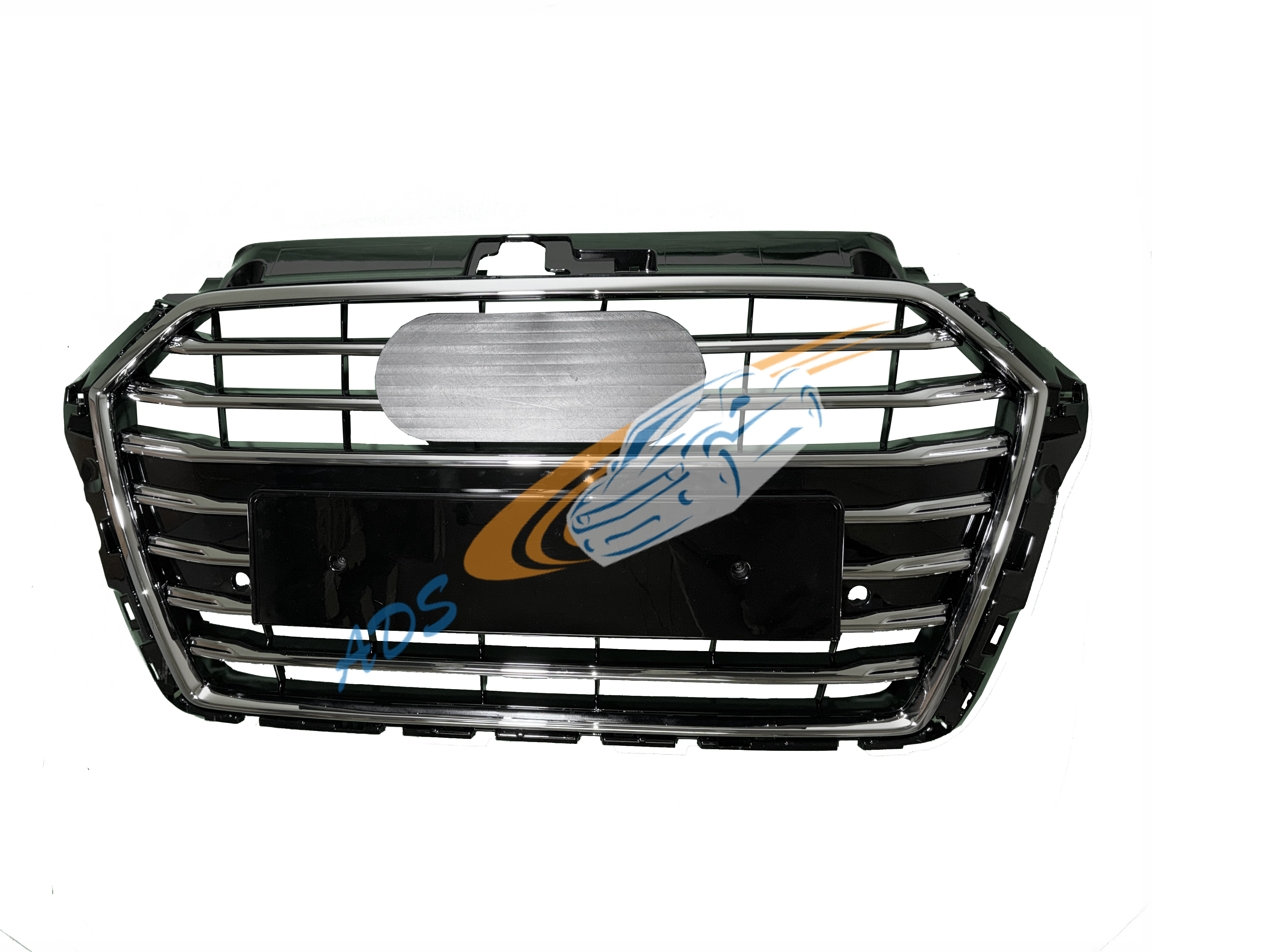 Grotelės S-Line Pilnai chromuotas Audi A3 8V 2016 - 2019