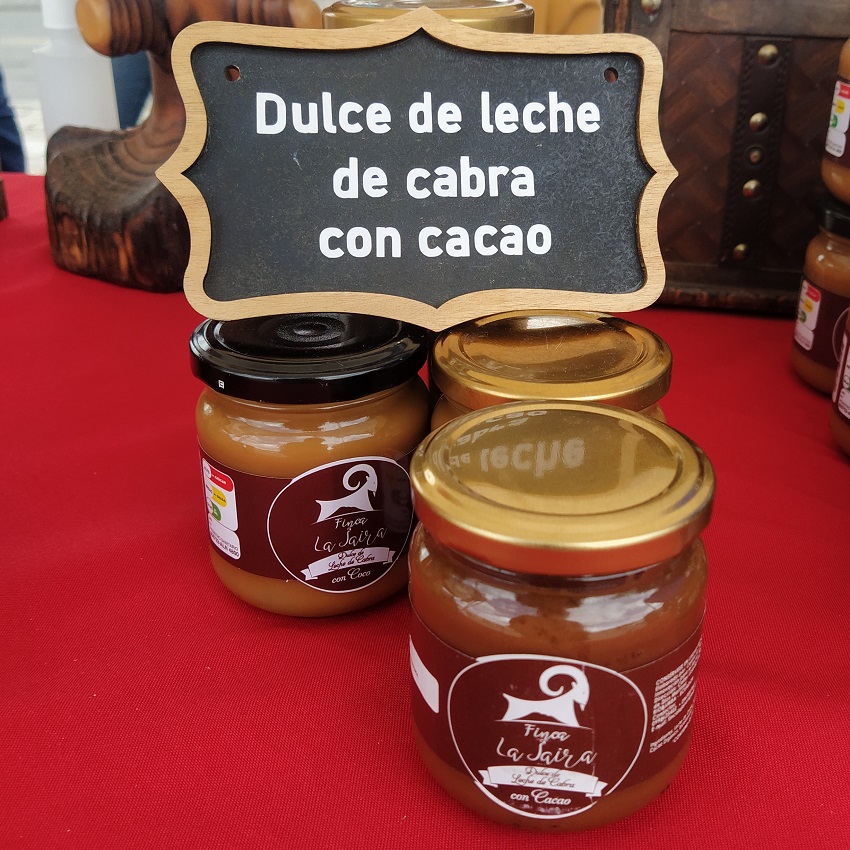 Dulce de leche de cabra con cacao