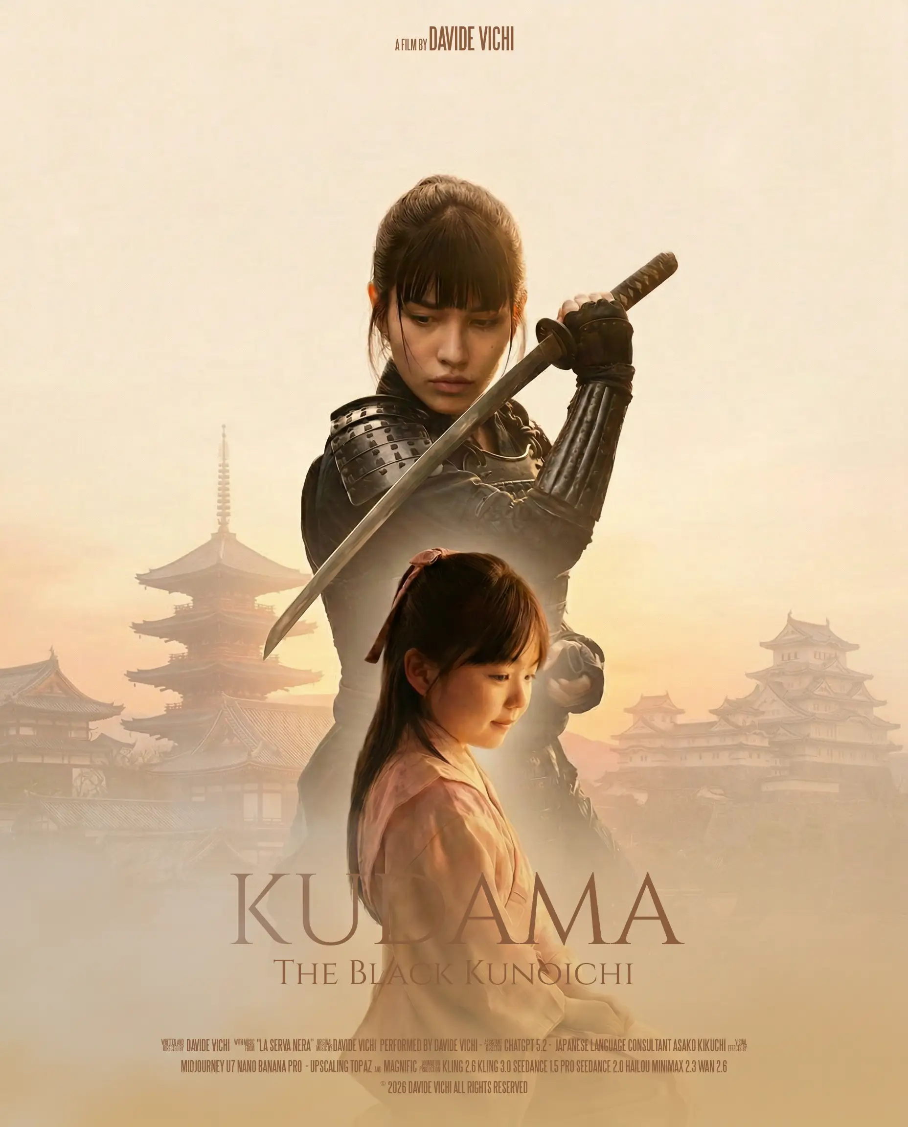 KUDAMA - The Black Kunoichi