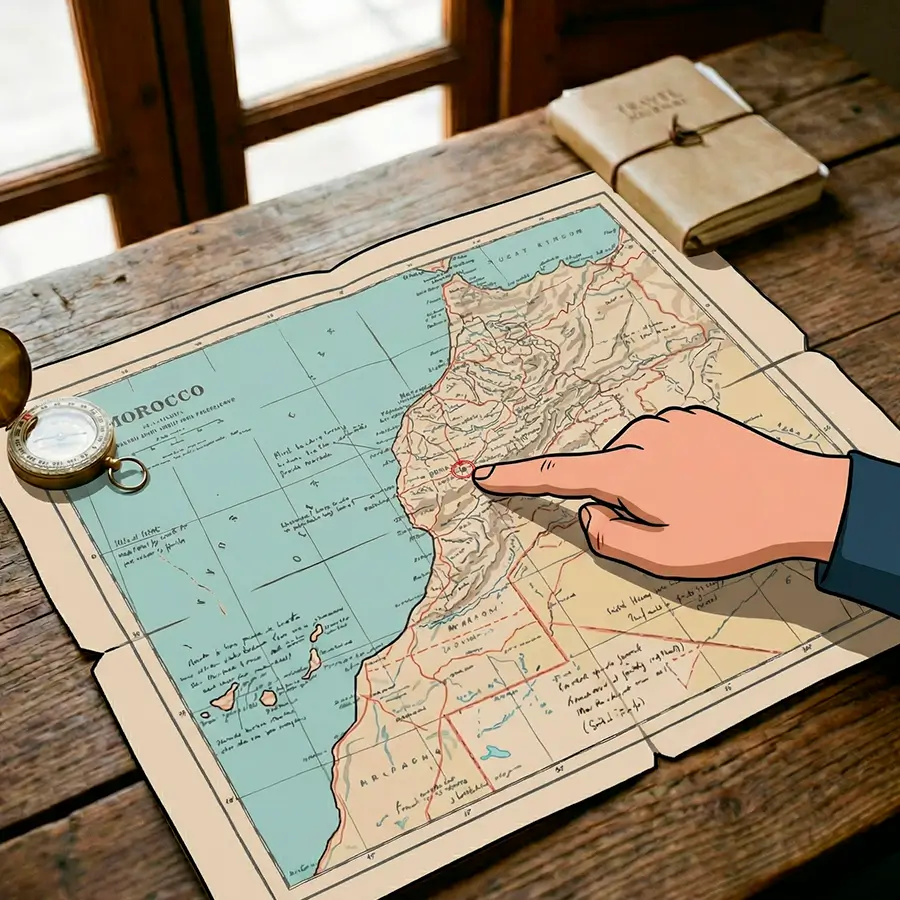 Dirígete al punto de inicio