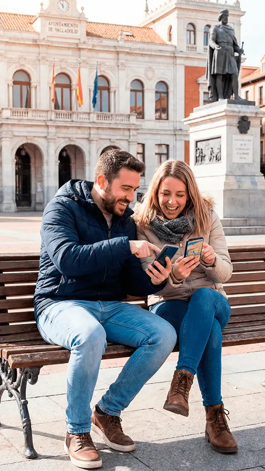 A diverse group collaborating on an outdoor activity