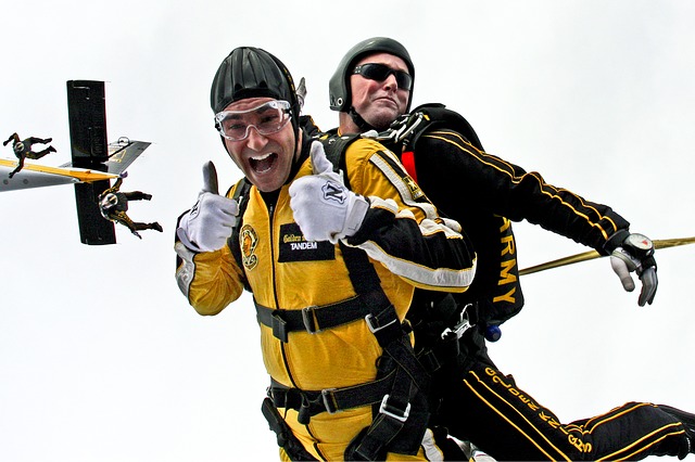 Sky Diving in Nepal