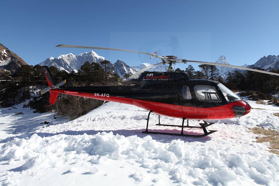 Nepal Helicopter day tour