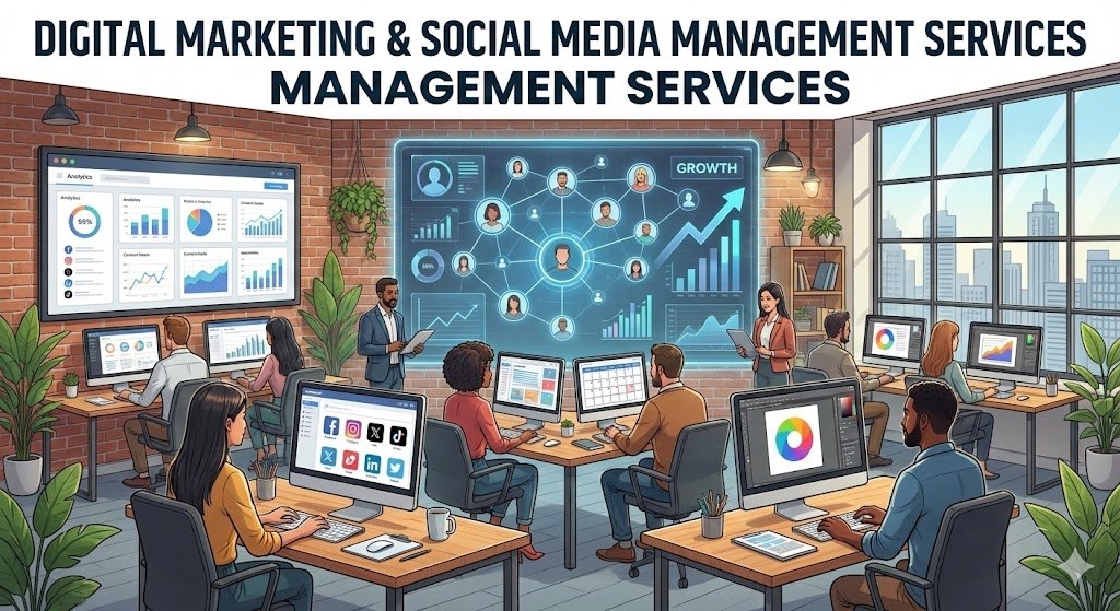 Digital Marketing & Social Media Management Services