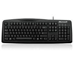 Teclado Microsoft Alámbrico Wired 200 USB Español OEM N/P: 6JH-00004 - PC Mania