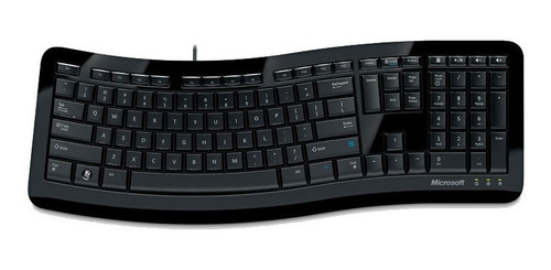 Teclado Microsoft Alámbrico Comfort Curve 3000 Español N/P: 3TJ-00004 - PC Mania