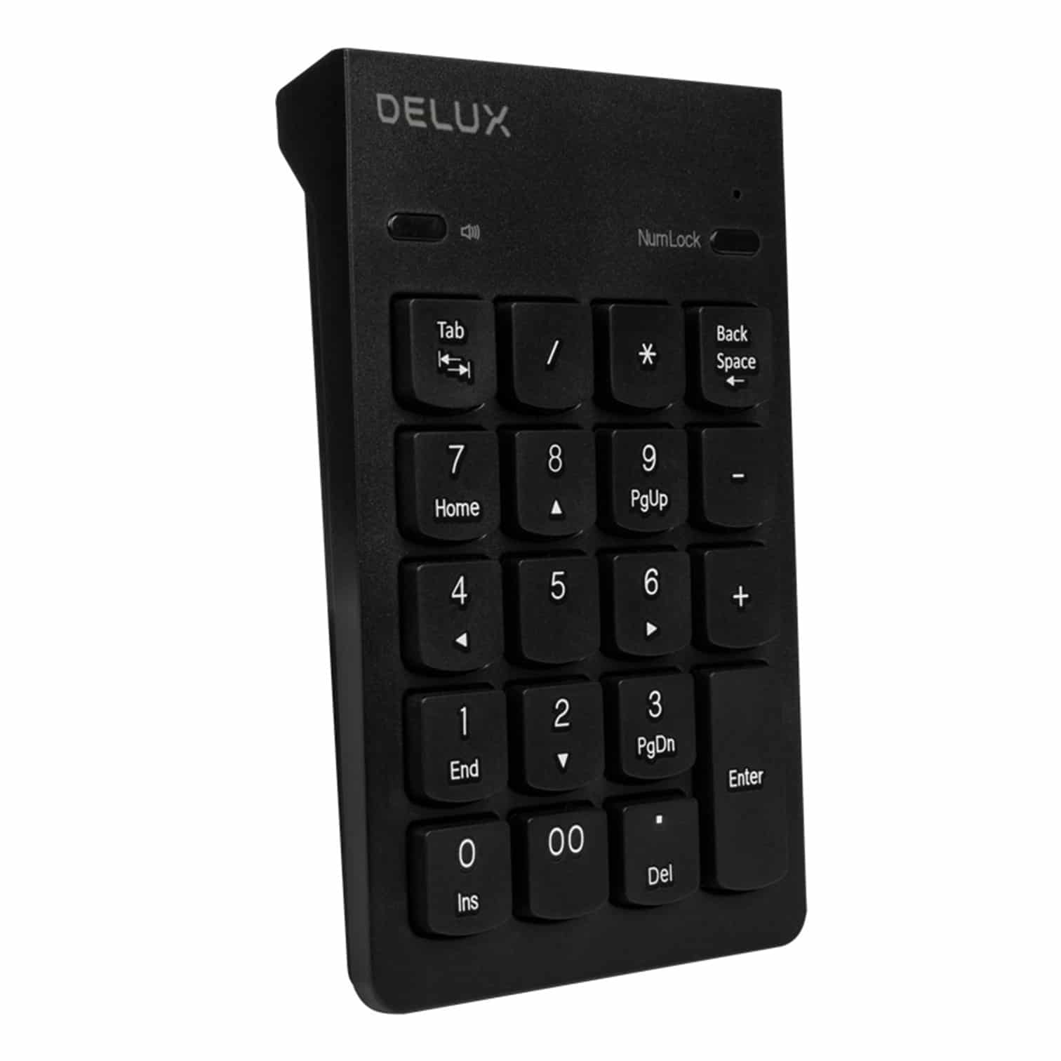 Teclado Numérico Delux Inalámbrico USB K300S G - PC Mania
