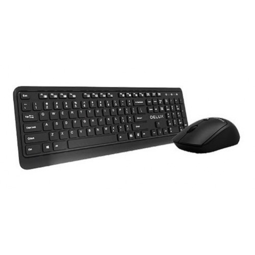 Teclado Mouse Delux Inalámbrico N/P: KA190G + M320GX - PC Mania