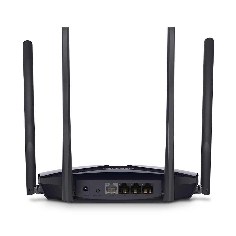 Router WiFi Mercusys Doble Banda 1800MBPS, Gigabit WiFi 6 Mod. MR70X - PC Mania