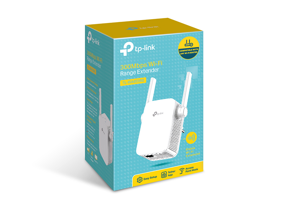Extensor de Rango TP-Link 2.4GHZ 300MBPS N/P: TL-WA855RE - PC Mania