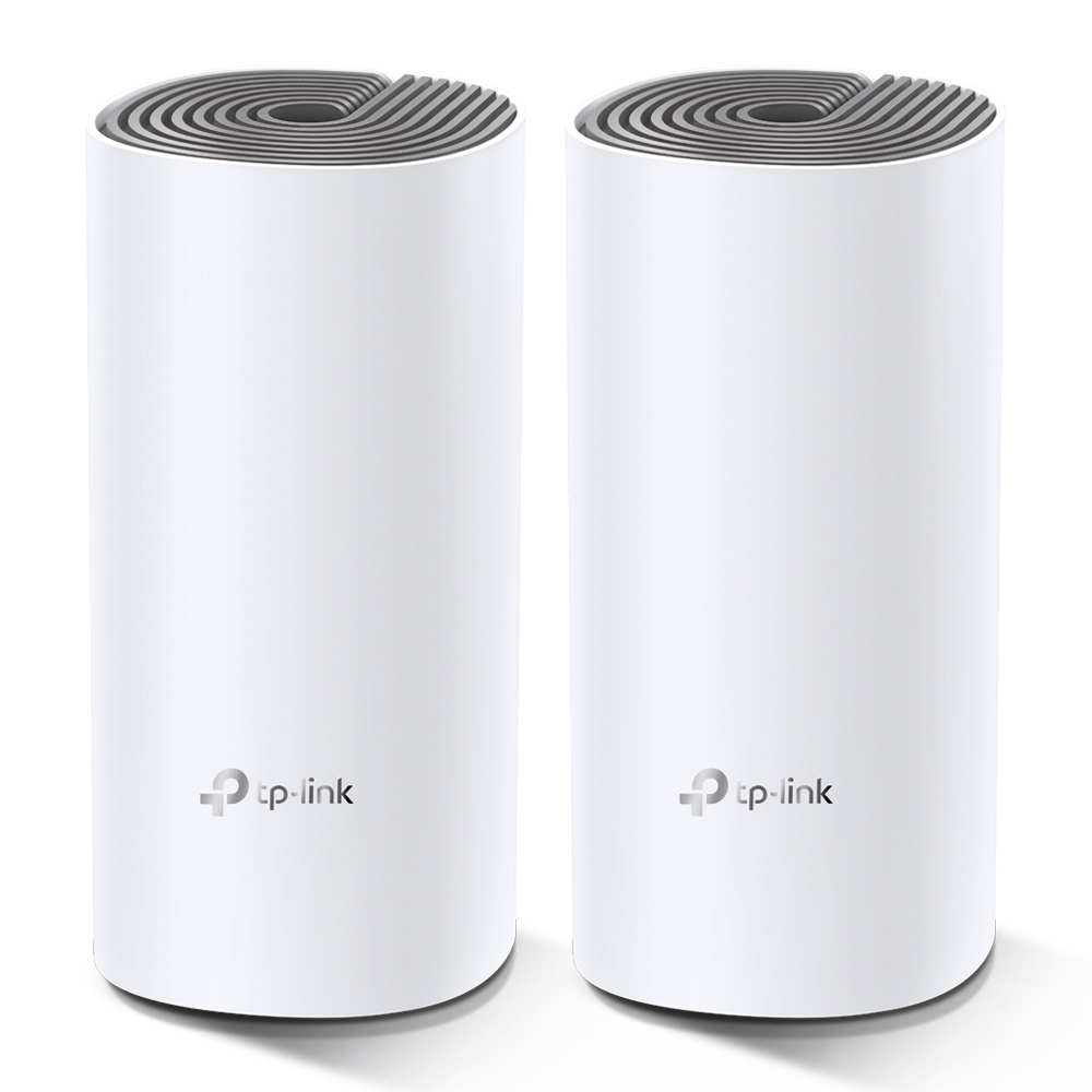 Sistema WiFi en Malla Doble Banda 1200Mbps Mod. DECO E4 (2 PACK) - PC Mania