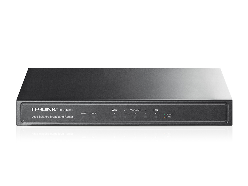 Router Balanceador de Carga TP-Link 4 WAN, TL-R470T+ - PC Mania
