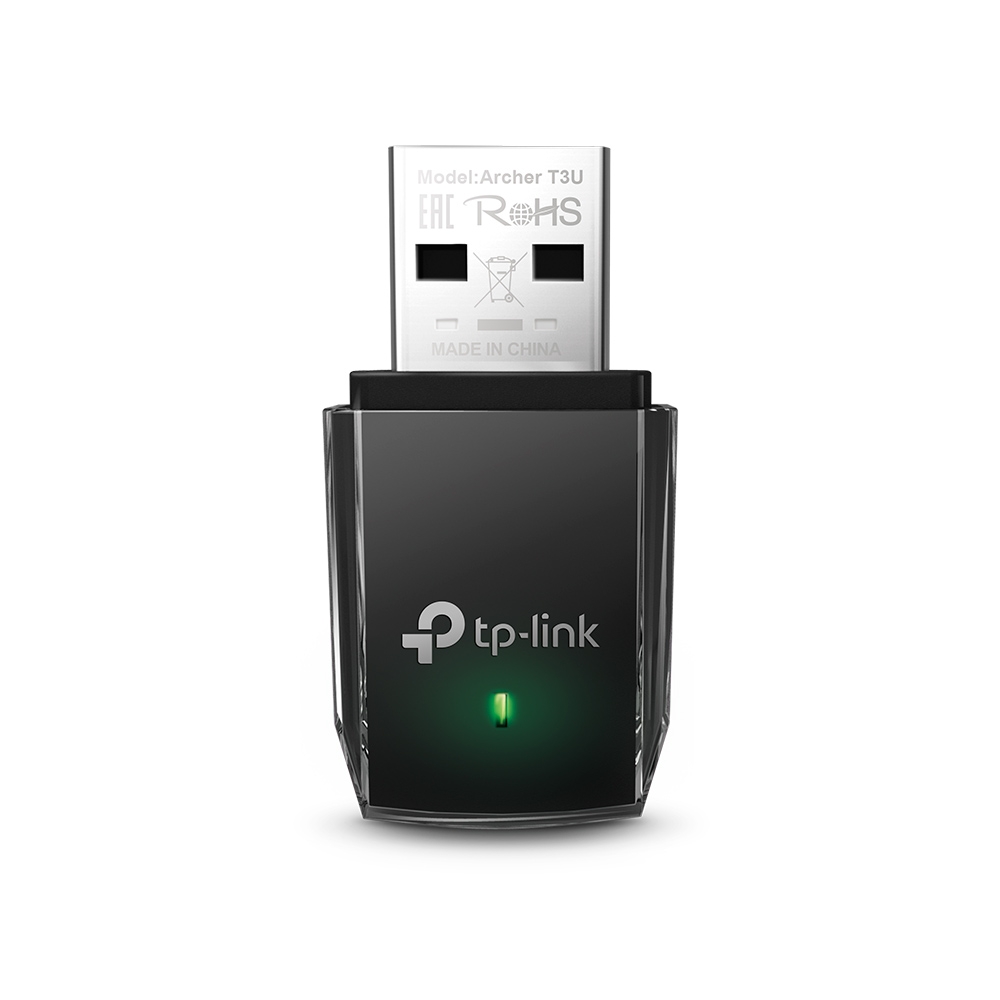 Mini Adaptador USB WiFi Doble Banda 1300MBPS Mod. Archer T3U - PC Mania