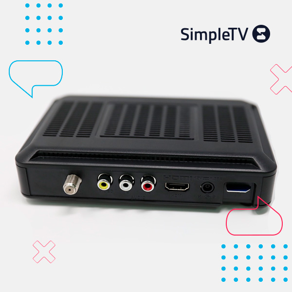 Decodificador SimpleTV HD Mod. LH01-0-303 - PC Mania