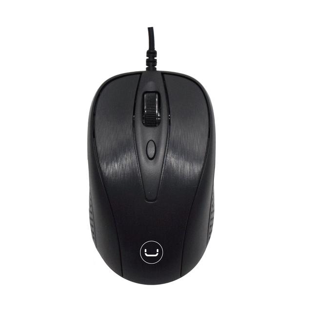 Mouse Óptico Unno Tekno USB Ambidiestro Negro N/P: MS6513BK - PC Mania
