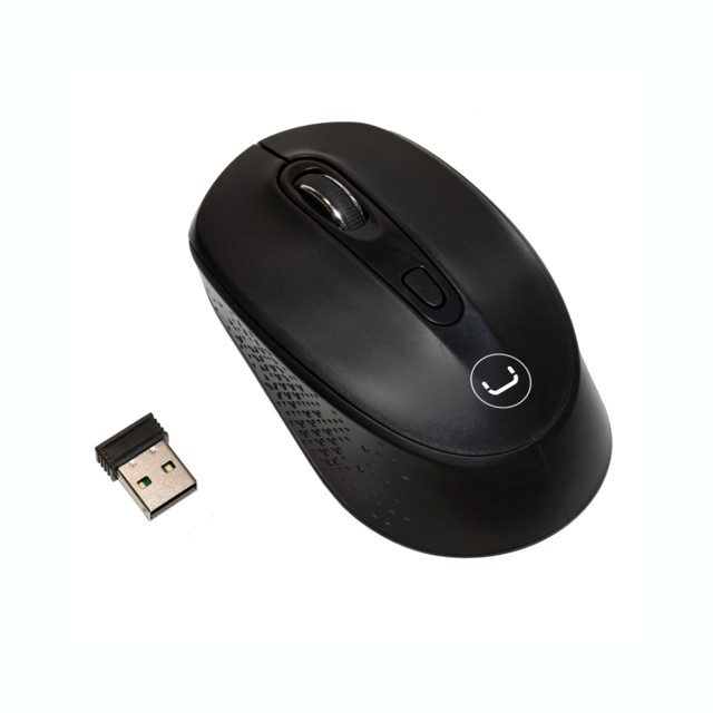 Mouse Óptico Inalámbrico Unno Tekno Contour Negro N/P: MS6528BK - PC Mania