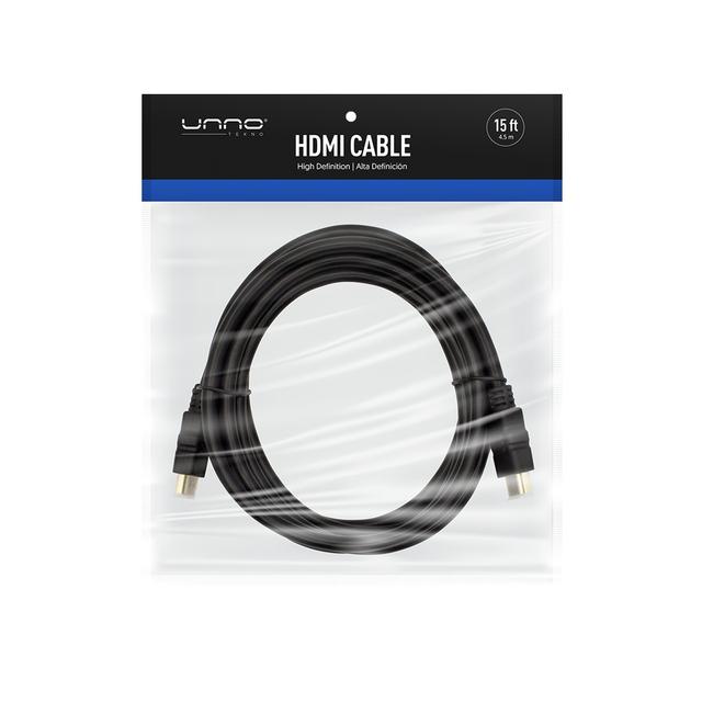 Cable HDMI - HDMI Unno Tekno 4,5 Mts. CB4115BK - PC Mania