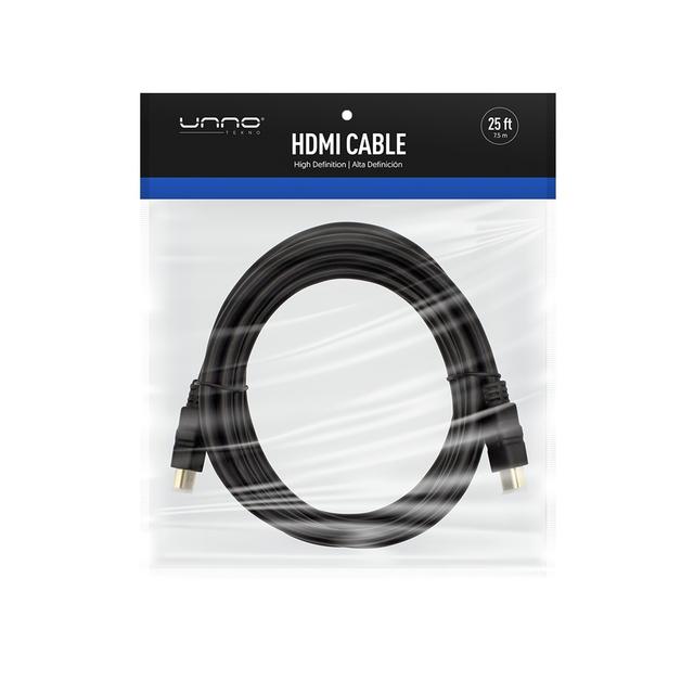 Cable HDMI - HDMI Unno Tekno 7,5 Mts. CB4125BK - PC Mania
