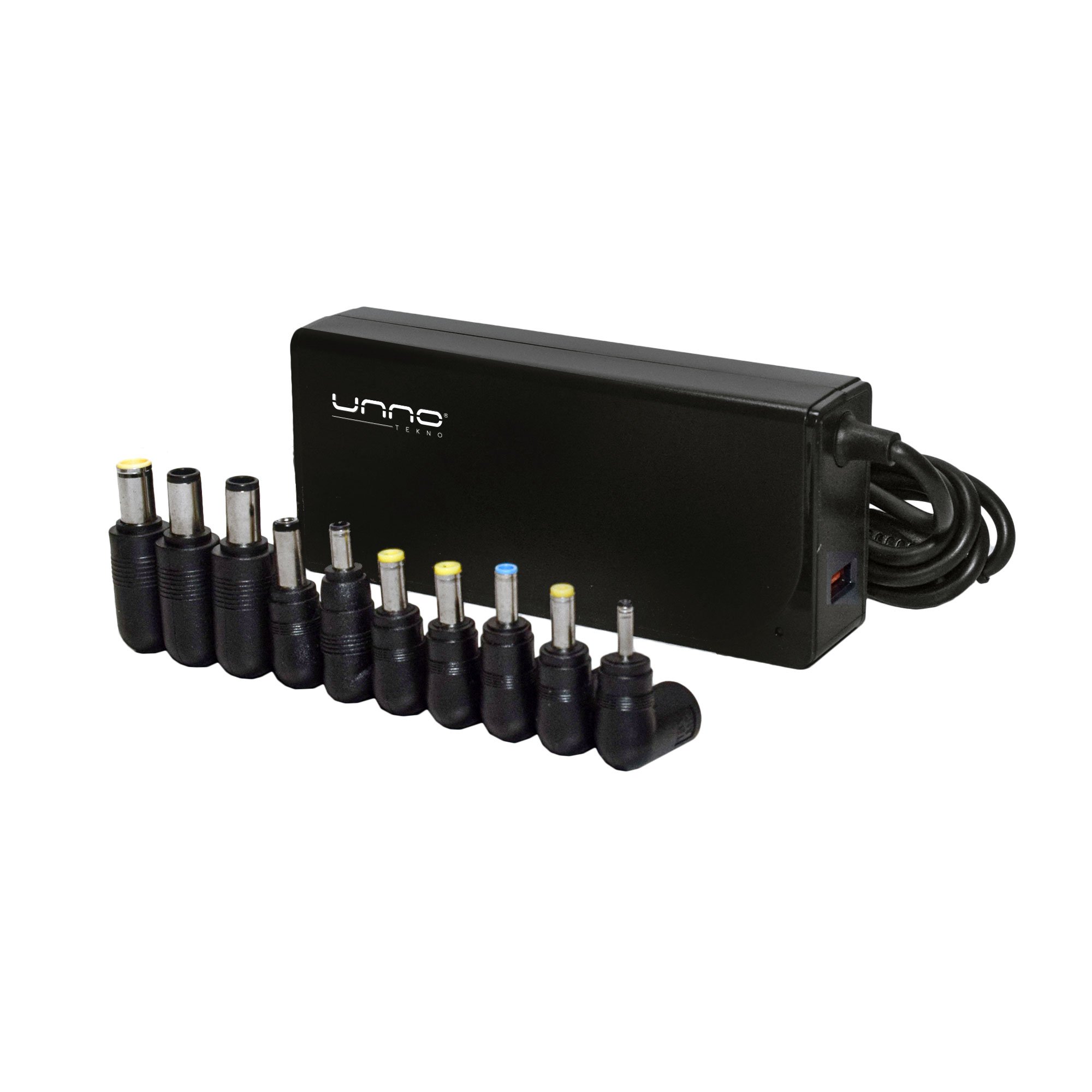 Cargador Universal Unno Tekno para Laptop 110 - 240 Volt. N/P: PW5291BK - PC Mania