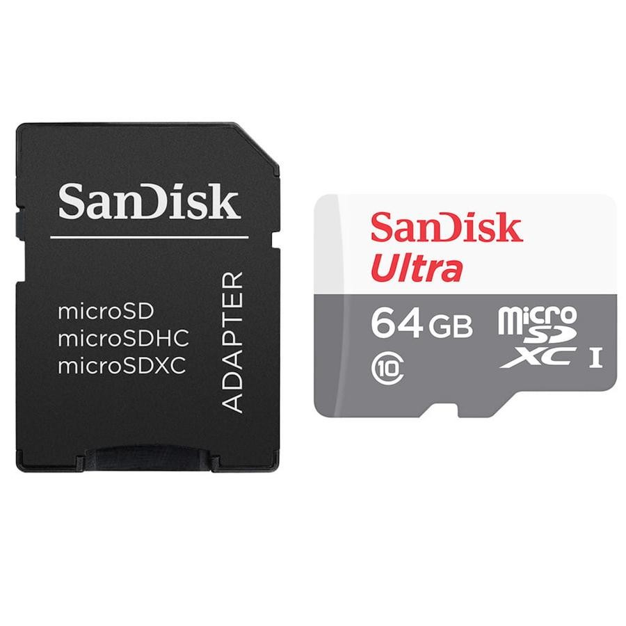 Memoria Micro SD 64GB Sandisk N/P: SDSQUNS-064G-GN3MA - PC Mania