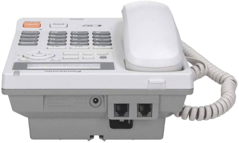 Teléfono Panasonic Alámbrico Contestadora Mod. KX-TS620W - PC Mania
