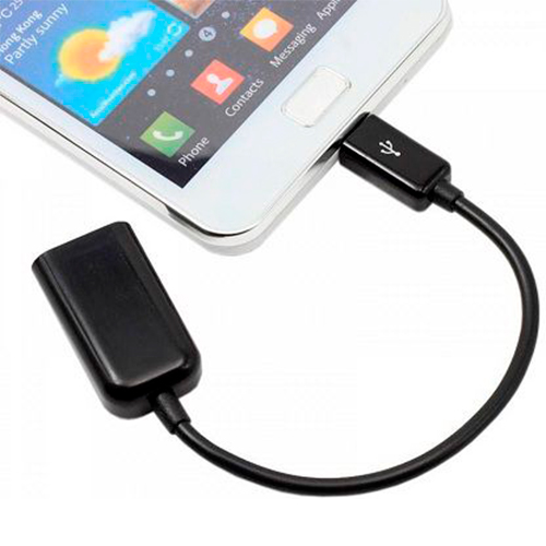 Adaptador OTG Mini USB a USB Mod. S-K07 - PC Mania
