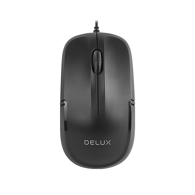 Mouse Óptico Delux USB Mod. M136BU - PC Mania