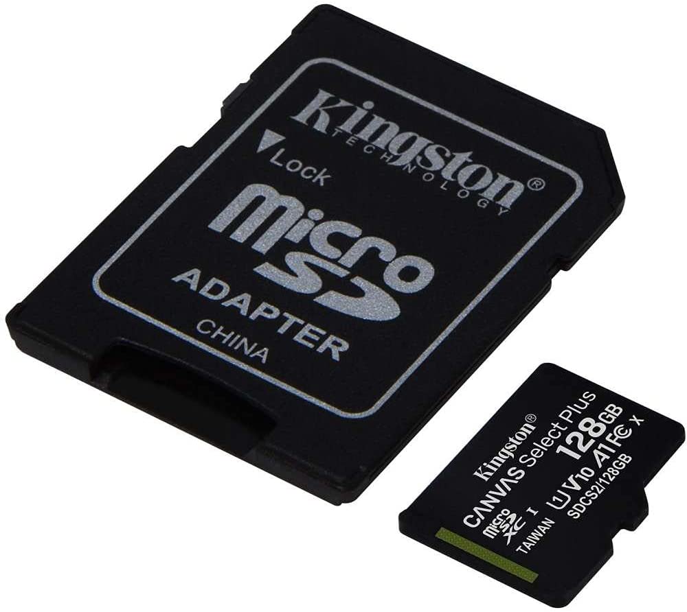 Memoria Micro SD 128GB Kingston Canvas Select Clase 10 N/P: SDCS2-128GB-TW - PC Mania