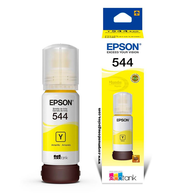 Botella de Tinta Amarilla Epson N/P: T544420-AL - PC Mania