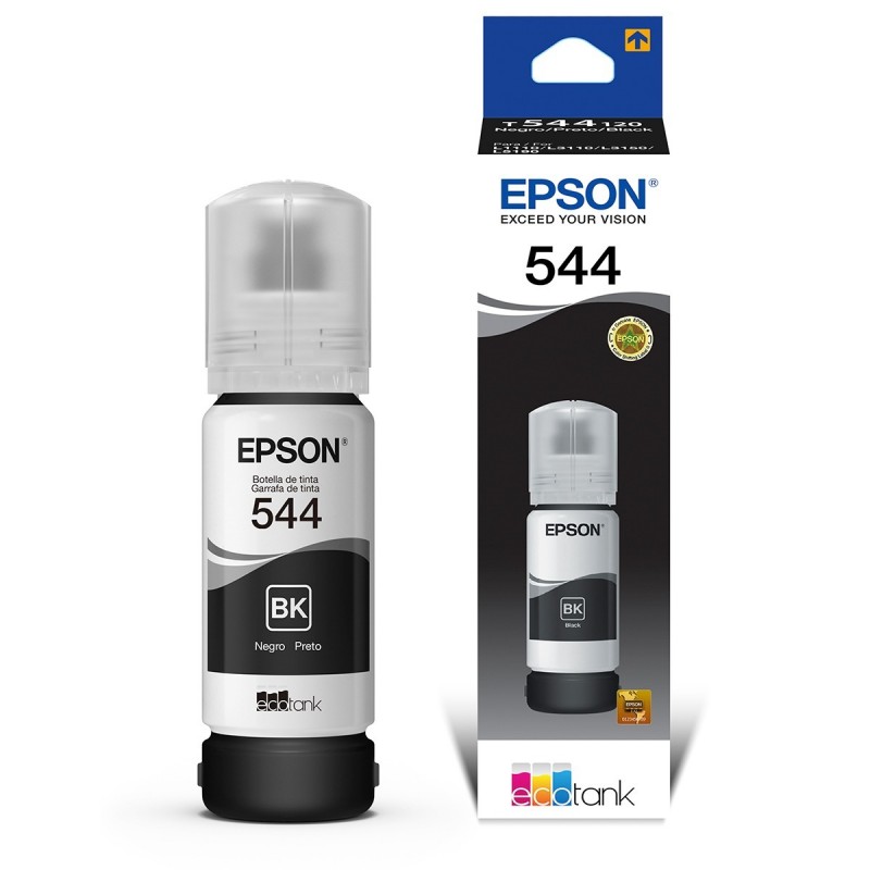 Botella de Tinta Negra Epson N/P: T544120-AL Original - PC Mania