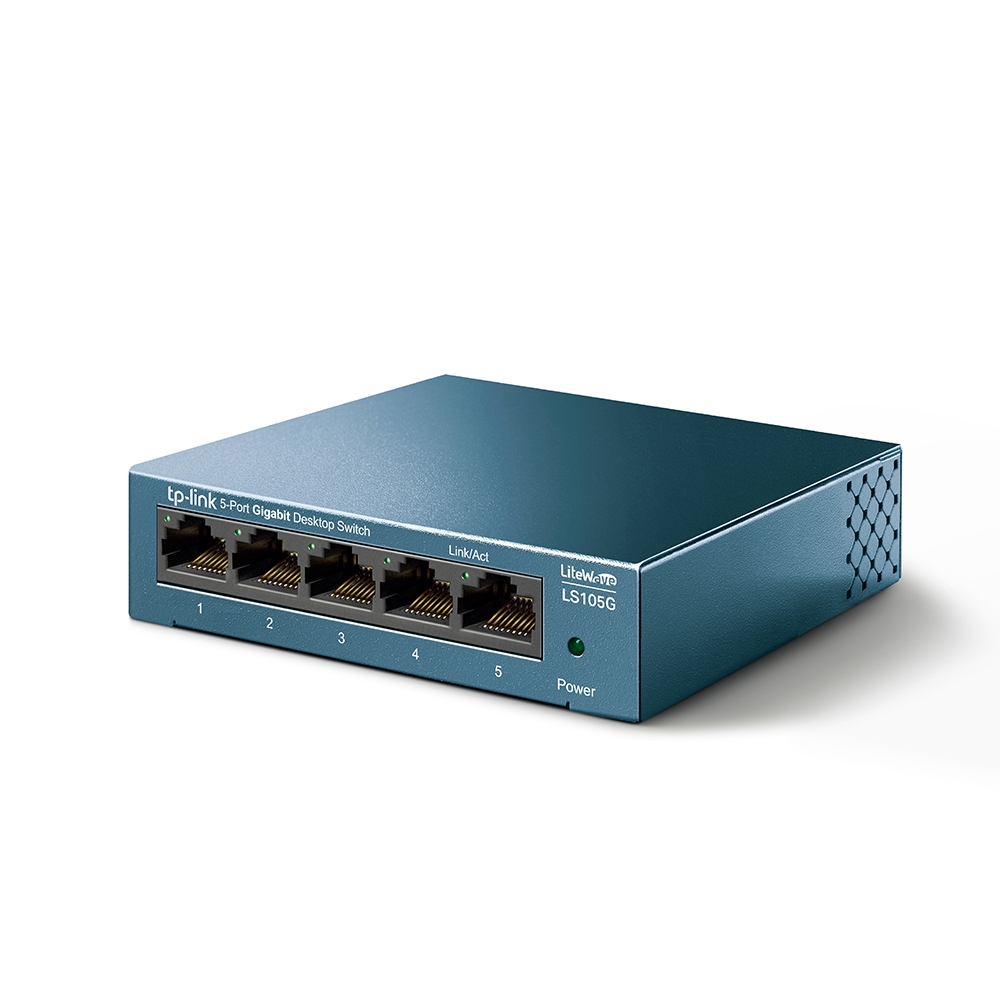 Switch de Escritorio TP-Link 5 Puertos Gigabit N/P: LS105G - PC Mania