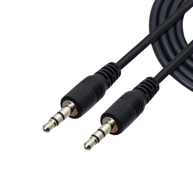 Cable Auxiliar 3,5MM Unno Tekno 1,5 Mts. N/P: CB4052BK - PC Mania